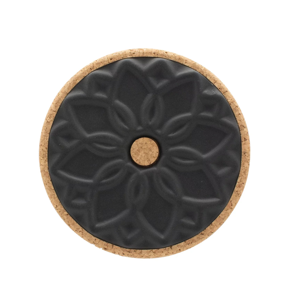 Portuguese Treasures Ceramic Hot Pot Stand Elvira - Black