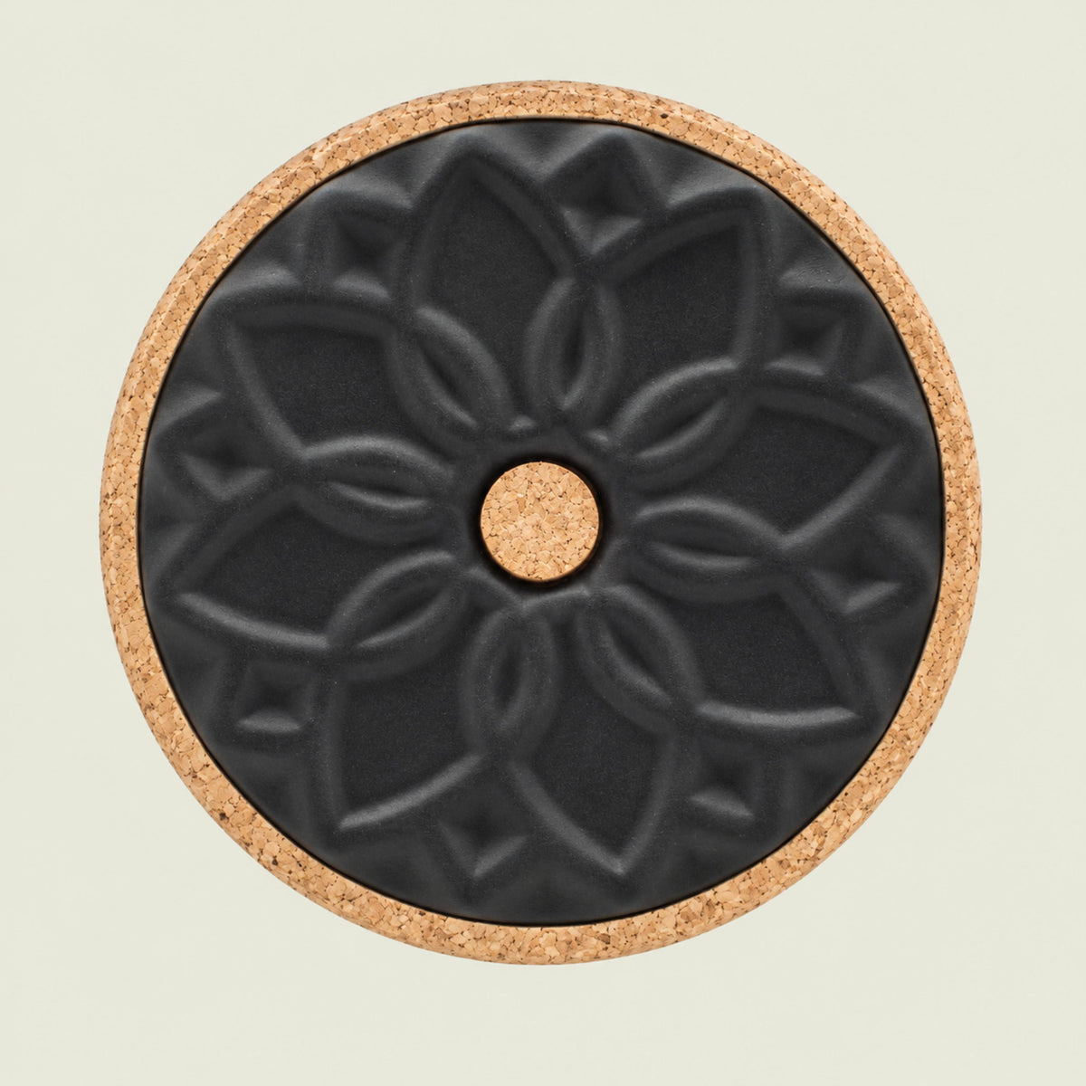 Portuguese Treasures Ceramic Hot Pot Stand Elvira - Black