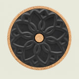 Portuguese Treasures Ceramic Hot Pot Stand Elvira - Black