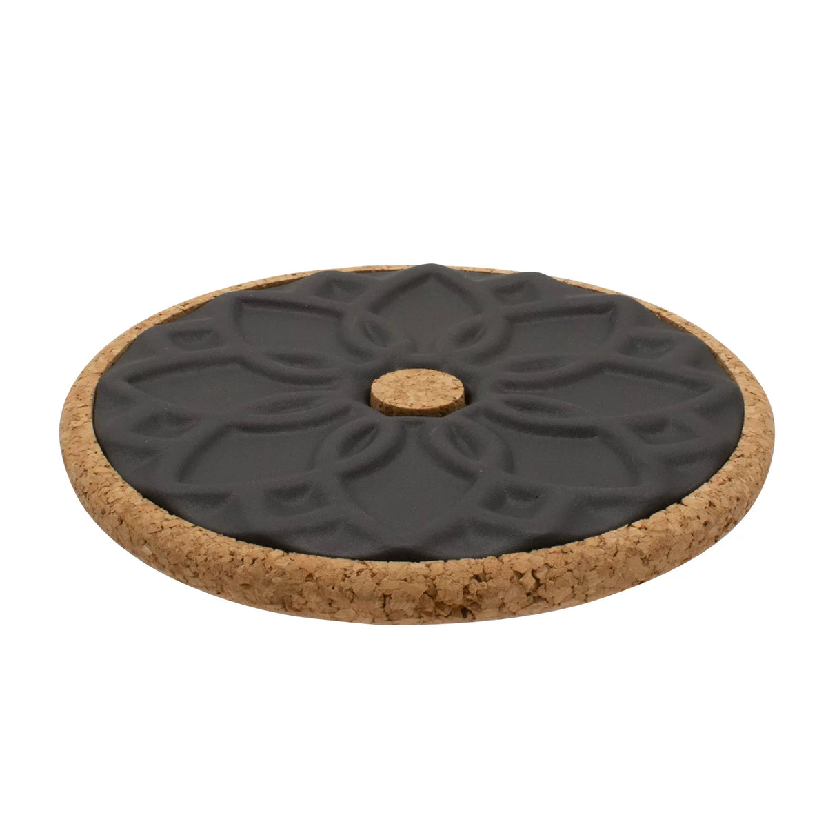 Portuguese Treasures Ceramic Hot Pot Stand Elvira - Black