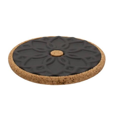 Portuguese Treasures Ceramic Hot Pot Stand Elvira - Black