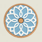 Portuguese Treasures Ceramic Hot Pot Stand Elvira - Blue