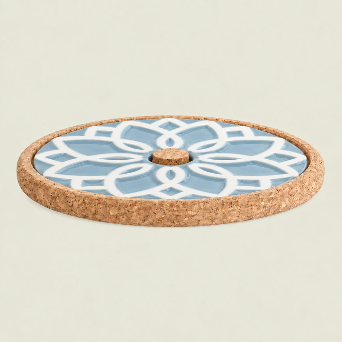 Portuguese Treasures Ceramic Hot Pot Stand Elvira - Blue