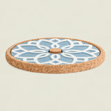 Portuguese Treasures Ceramic Hot Pot Stand Elvira - Blue