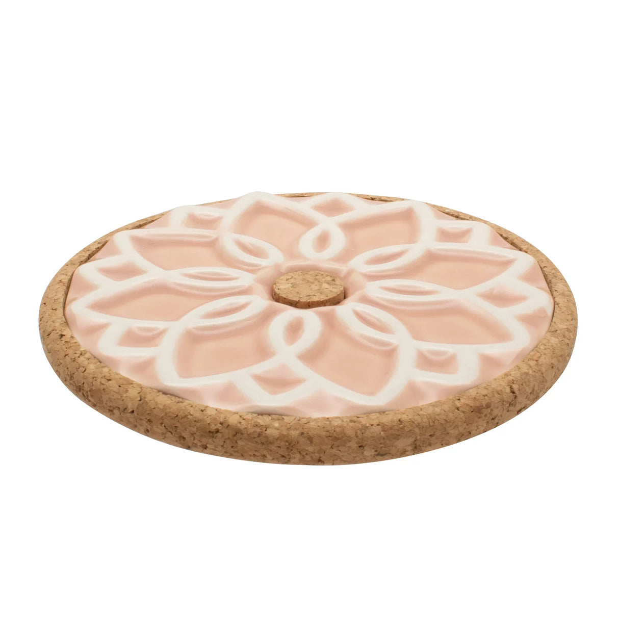Portuguese Treasures Ceramic Hot Pot Stand Elvira - Pink