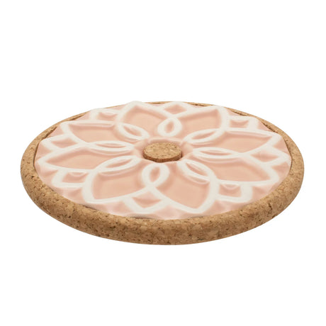 Portuguese Treasures Ceramic Hot Pot Stand Elvira - Pink