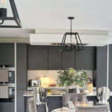 Pagazzi Charley 3 Light Black Lantern Ceiling Pendant