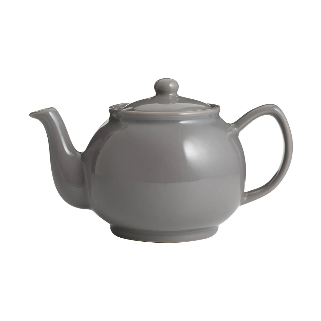 Price & Kensington Stoneware Charcoal Teapot, 6 Cup, 1100ml