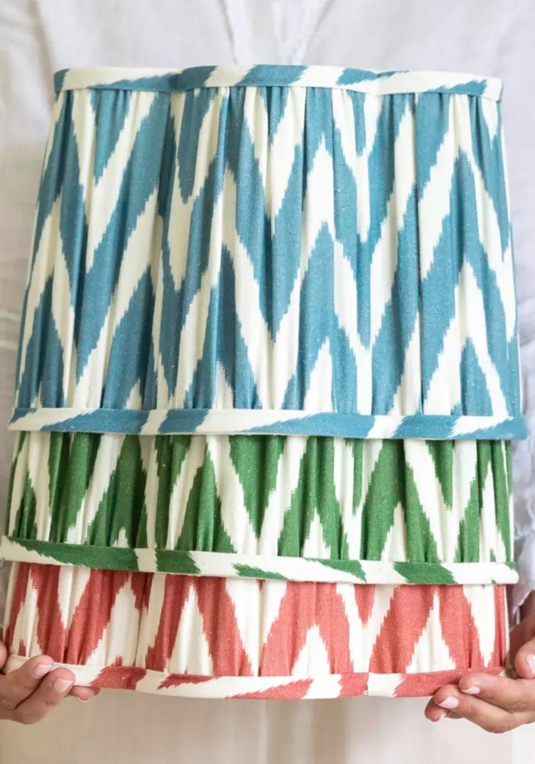Casa by Josephine Jenno Charlotte Pleated Shade - Garden