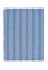 Casa by Josephine Jenno Charlotte's Soft Stripe Merino Wool Throw Blanket