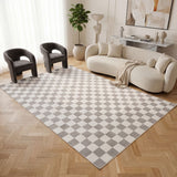 The Rugs Loft Checkerboard Grey Rug