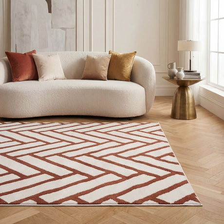The Rugs Loft Chevron Terra Rug