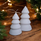 Filamora Studios Christmas Tree Tealight Holder Set