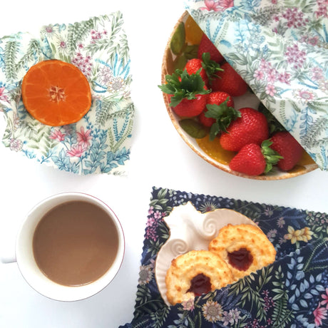 Honey Bee Good Botanical Beeswax Wraps - Set of 3
