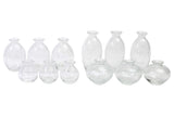 Lowlands Design Nadiel Clear Bubbles Budvase Set