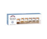 Kilner Glass Clip Top Spice Jar Set with Wooden Crate