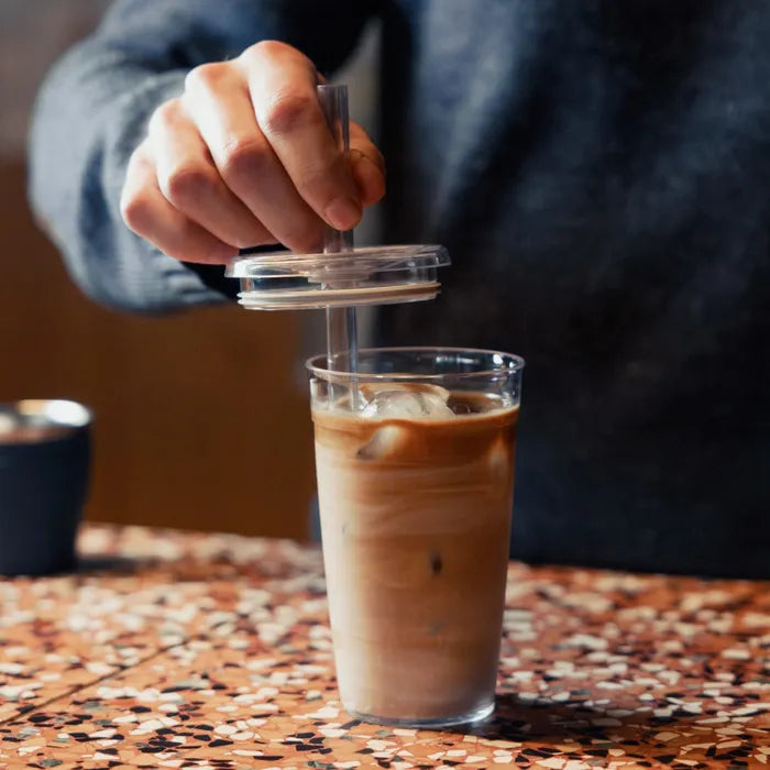 KeepCup Cold Cup Original 16oz with Coffee Straw