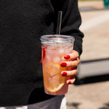 KeepCup Cold Cup Original 16oz with Coffee Straw