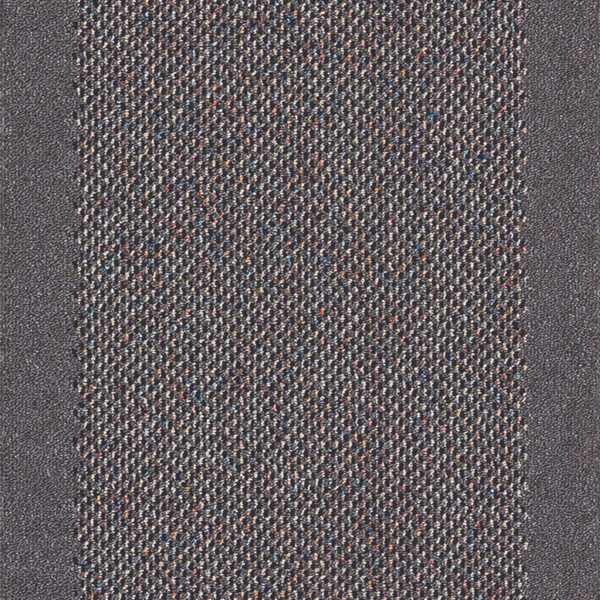 Washable Bordered Dark Grey Rug 110D | The Rugs