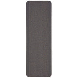 Washable Bordered Dark Grey Rug 110D | The Rugs