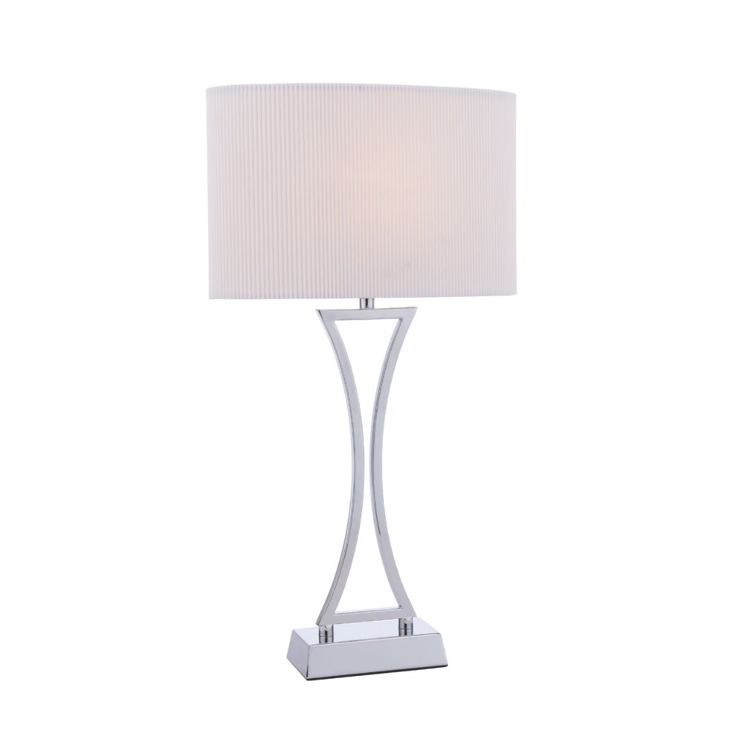 Pagazzi Corrina Polished Chrome Touch Table Lamp