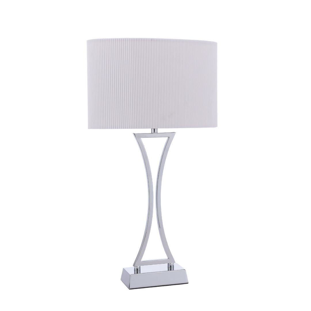 Pagazzi Corrina Polished Chrome Touch Table Lamp