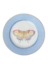 Casa by Josephine Jenno Cornflower Blue Lace Butterfly Plates - Set of 4