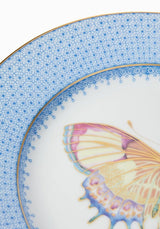 Casa by Josephine Jenno Cornflower Blue Lace Butterfly Plates - Set of 4