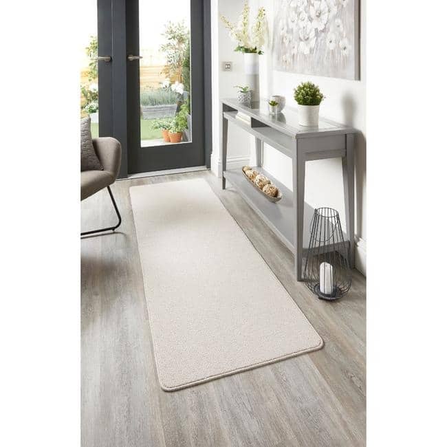 Washable Mat & Runners Plain Design by The Rugs
