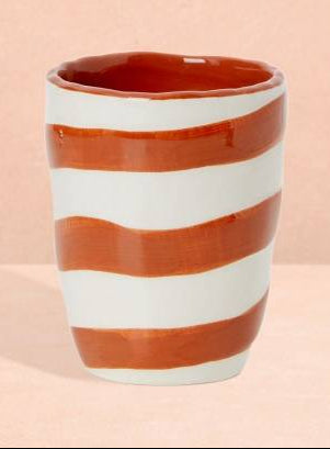 Casa by Josephine Jenno Striped Tumblers - Set of 4