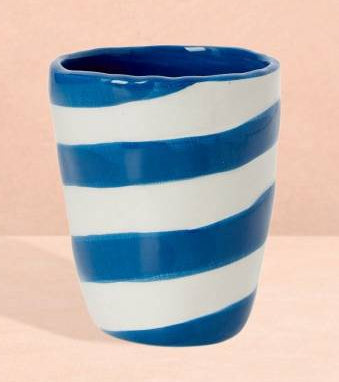 Casa by Josephine Jenno Striped Tumblers - Set of 4