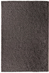 Fusion Dark Grey Braided Wool Rug by The Rugs