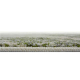 Villa Green Floral Rug - 100% polypropylene