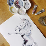 Custom Unicorn Birthday Card | Katie Hipwell Design