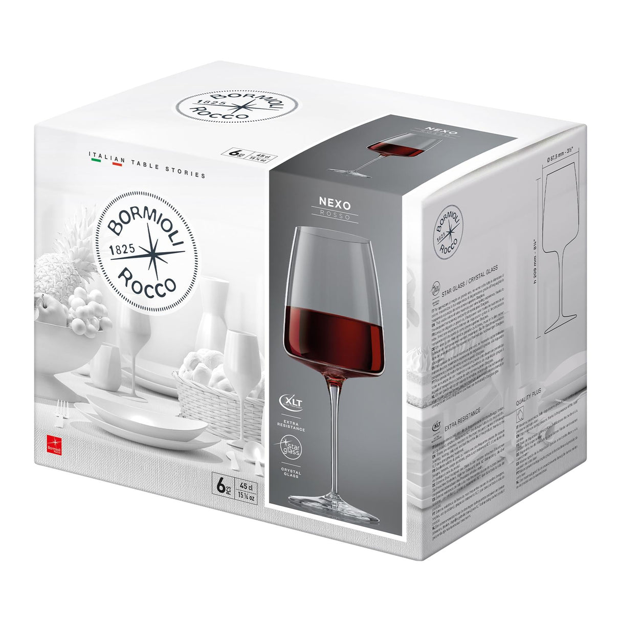 Rinkit Nexo Glass Stemware Set - 12 Piece