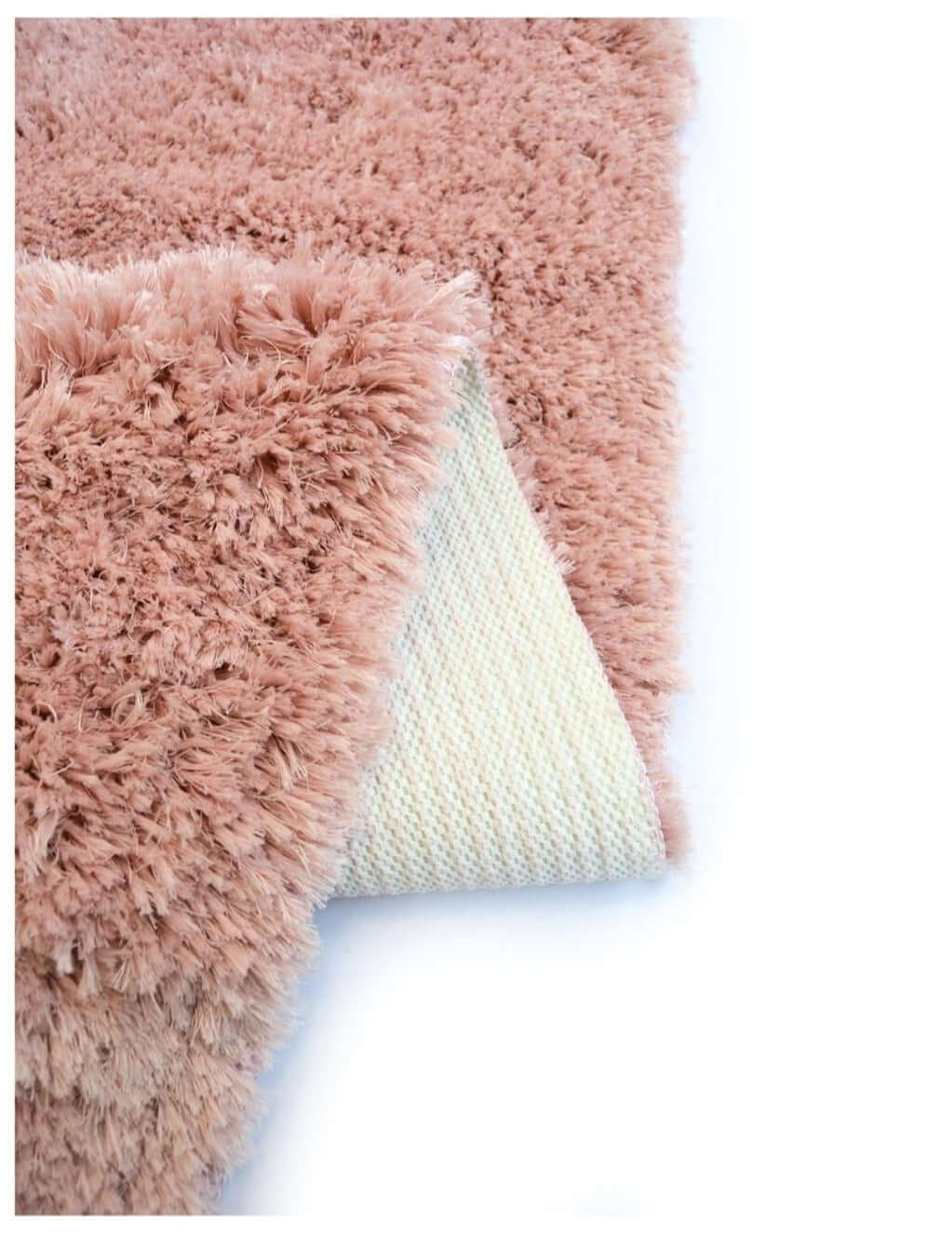 Soft Washable Pink Shaggy Rug SA-07 by The Rugs