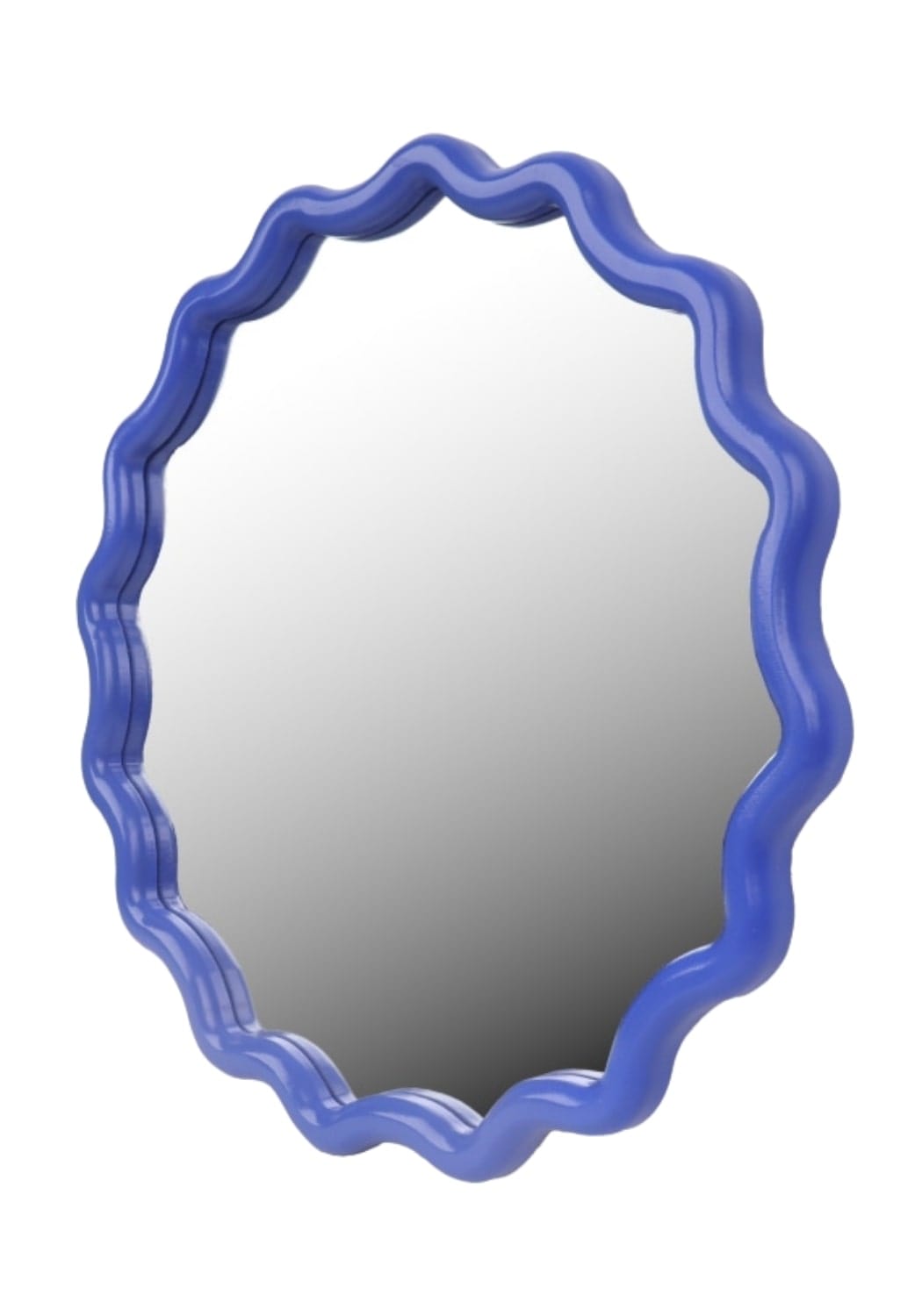Casa by Josephine Jenno Daisy Scallop Mirror - Cobalt