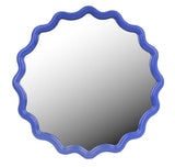 Casa by Josephine Jenno Daisy Scallop Mirror - Cobalt