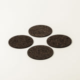 Portuguese Treasures Round Dark Cork Coasters