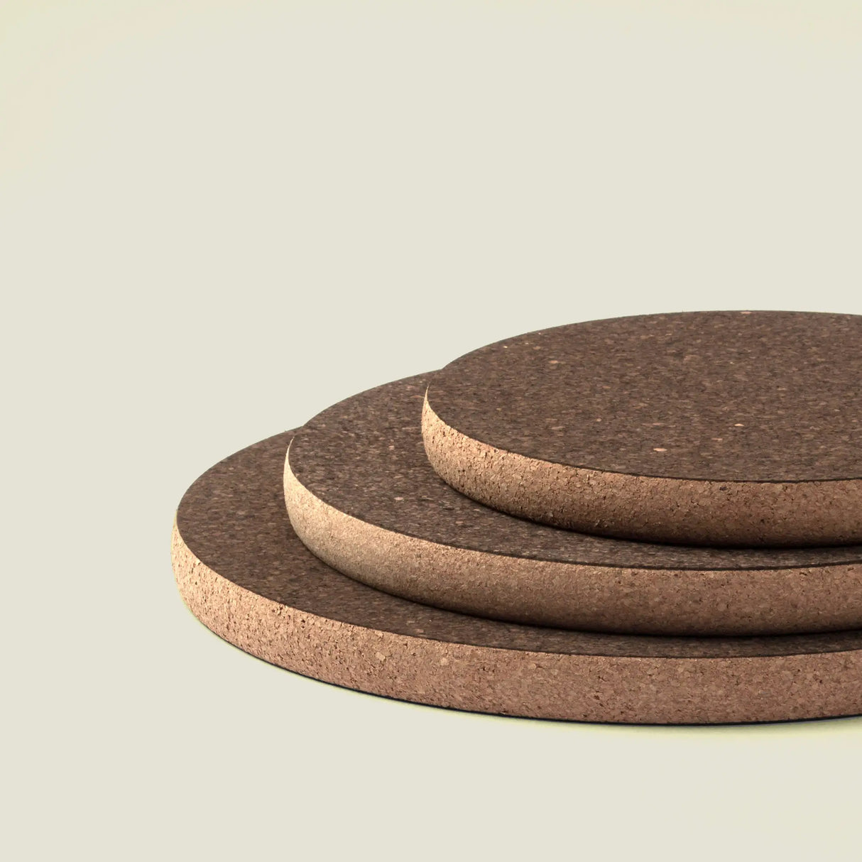Portuguese Treasures Dark Cork Hot Pot Stand Round