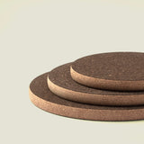 Portuguese Treasures Dark Cork Hot Pot Stand Round