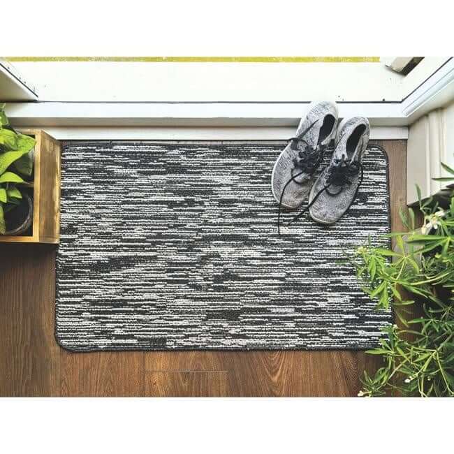 The Rugs Washable Abstract Mat & Runner