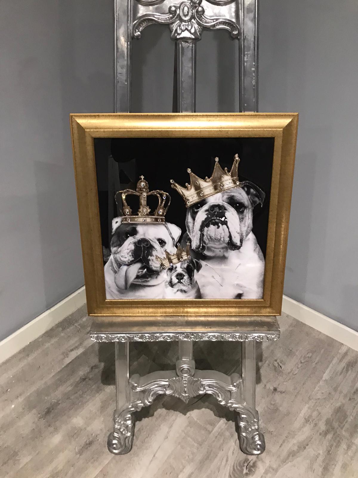 Pagazzi Bulldog Framed Wall Art