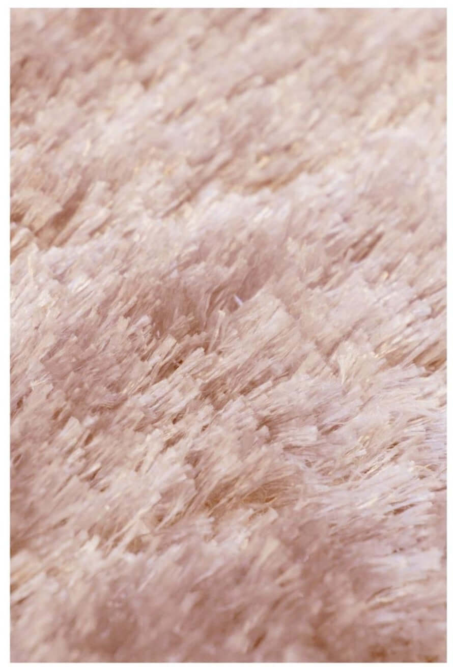 The Rugs Shimmer Pink Supersoft Shaggy Rug ODS33