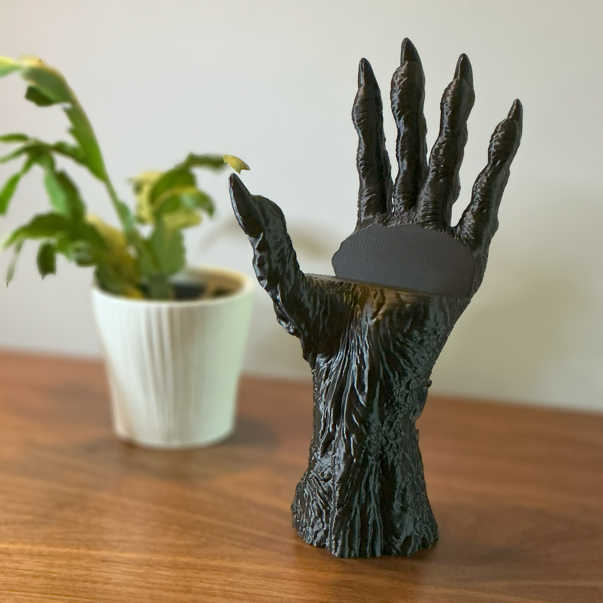 Filamora Studios Death’s Grasp Haunted Book Holder