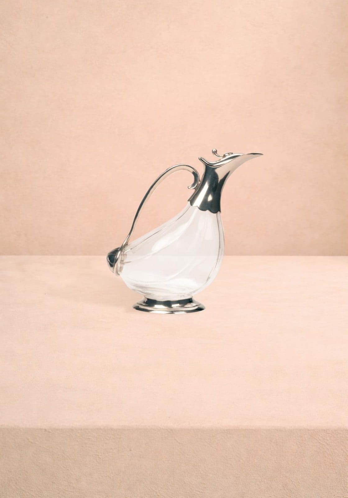Casa by Josephine Jenno Silver Drake Crystal Decanter