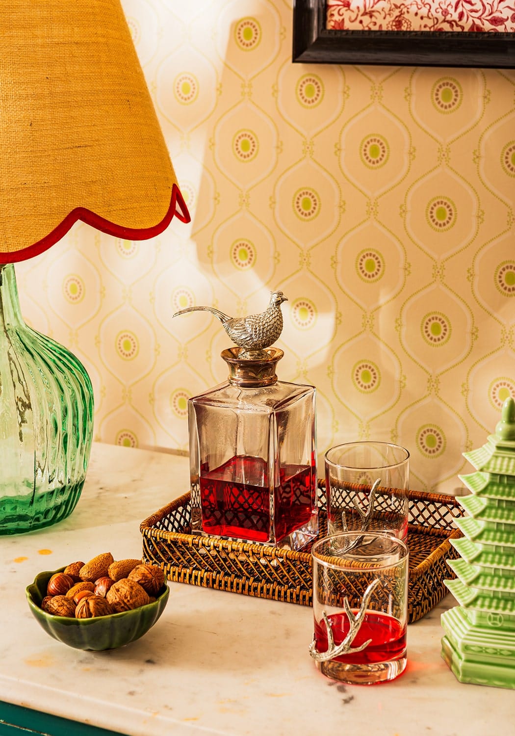 Casa by Josephine Jenno Woodland Whisky Stopper