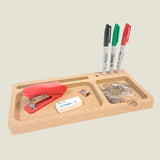 Portuguese Treasures Natural Cork Desk Organiser