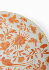 Casa by Josephine Jenno Sacred Bird Butterfly Dessert Plates - Set of 4