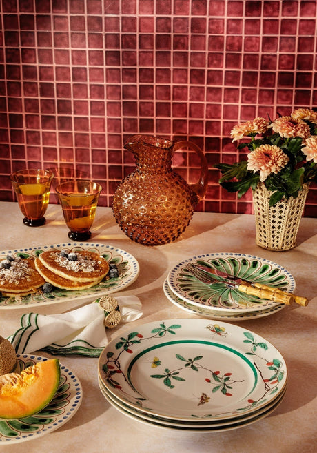 Casa by Josephine Jenno Famille Verte Dessert Plates - Set of 4